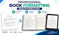 format your manuscript for ebook and paperback publishing