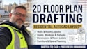 create residential floor plans and house layouts in autocad