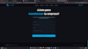 create a simple responsive webpage using HTML and CSS, js and some react
