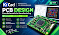 design custom pcb layout and routing in kicad