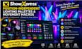 create position independent showxpress lighting palettes and movement macros