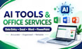 assist you with ai tools, data entry and microsoft office