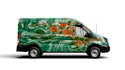 create a premium luxury car wrap and vehicle graphic concept