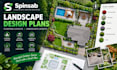 create landscape design plans with planting and hardscape layouts