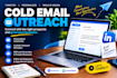 do cold email outreach, linkedin outreach and b2b lead generation