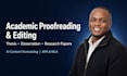 manually proofread, edit, humanize your thesis, dissertation