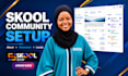 skool community setup skool online community manager skool community skool setup