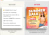 social media post and banner design