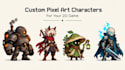 create custom pixel art characters for your 2d game
