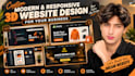 create modern 3d websites with animations