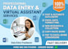 do fast data entry, web research, and copy paste work