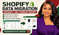 do shopify matrixify CSV migration, product import and bulk data transfer