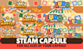 do steam capsule art and thumbnails boardgame indie