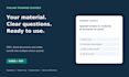 create italian multiple choice quizzes from your training materials