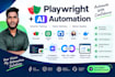 perform manual and automation testing to deliver a bug free website