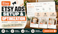 set up manage and optimize your etsy ads campaign