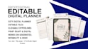 do editable esty digital planner hyperlinked digital planner kdp journal ebook