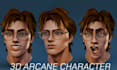 create your 3d character in arcane style