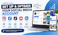 help you set up and optimize your social media account