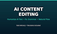 rewrite and humanize your ai and chatgpt content to sound human