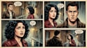 design ai comic book, manga, and cartoon illustrations consistent character
