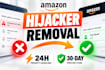 remove amazon hijackers with 30 day protection