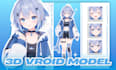 create custom 3d vroid vtuber model, vrchat avatar and rigging