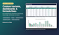 build a custom excel or google sheets tracker, dashboard or formula fix