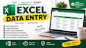 do excel data entry, copy paste and data cleaning and do fast