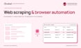 do web scraping, browser automation and ai data extraction