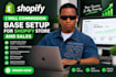 commission base setup for shopify store and sales