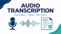transcribe audio and translate text