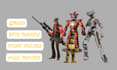 create sfm, port i4d2 model, fnaf model, gmod playermodel, 3d game character art