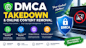 provide dmca takedown and copyright infringement services