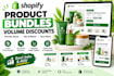set up shopify product bundles and quantity discounts