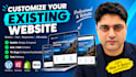 customize your existing website