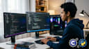 write and debug simple python and c programs