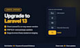 upgrade your laravel app to laravel 13 and fix php bugs and errors