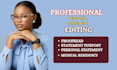 edit your medical school and residency personal statement