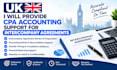 provide CPA accounting support for intercompany agreements