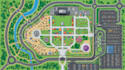 make vector event maps, 2d festival layouts, parking maps and route guides
