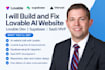 build and fix lovable ai website, lovable dev, supabase, saas mvp