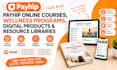 build payhip online courses wellness programs digital products and resource