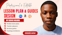 design lesson plan teacher resources classroom materials teacher guides