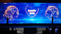 create led interactive dance visuals, vj loop,  led screen, concert stage show