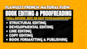 book editing, nonfiction book editing, manuscript proofreading, french book