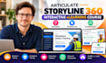 create an elearning course in articulate storyline 360 with scorm