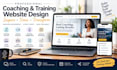 design coach website, trainer website and speaker website, educational website