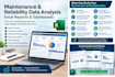 analyze maintenance data and create mtbf mttr downtime excel dashboards