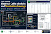 prepare electrical cable schedules and termination drawings